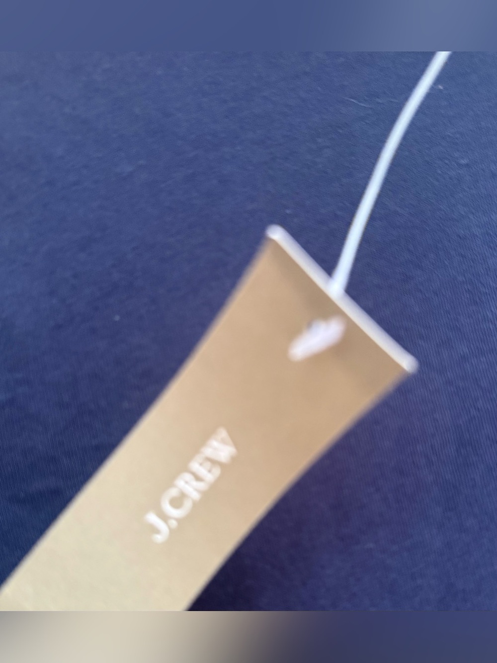NWT J.Crew Re-Imagined Navy Blue Turtleneck 100% Cotton Size Small - Picture 4 of 8